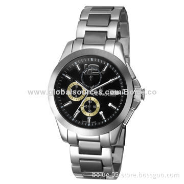 2014 New Water-resistant Fashion Wristwatch for Men, OEM Orders Welcomed